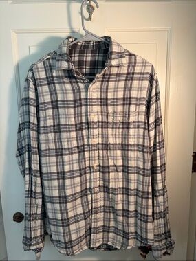 FAHERTY Double Reversible Flannel Mens L